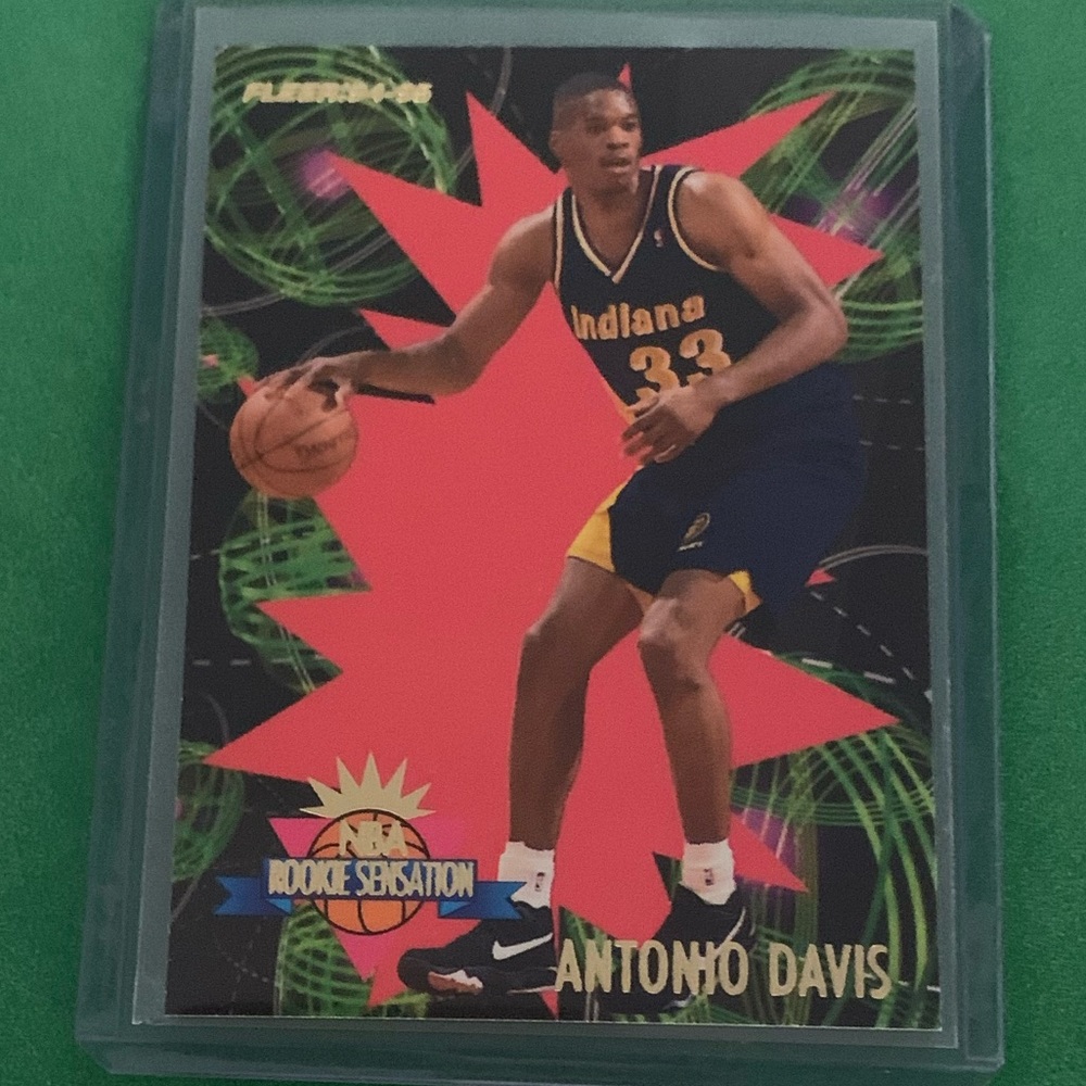 Antonio Davis #6 1994-95 Fleer [Rookie Sensation] Basketball trading card